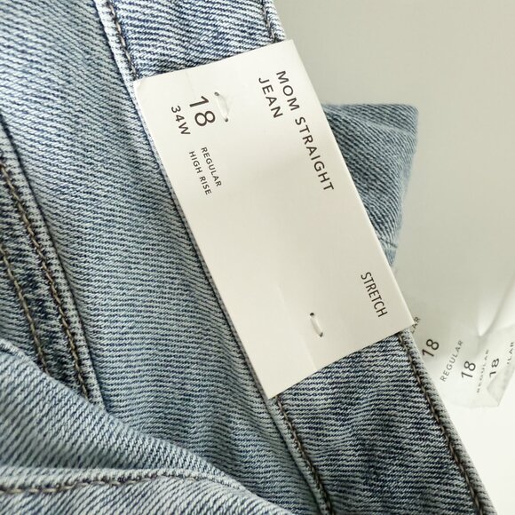 American Eagle Outfitters High Rise Jeans - Soft Blue - Picture 6 of 6